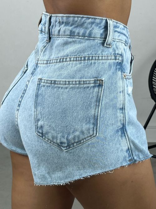 SHORT SAIA JEANS BARRA FIO