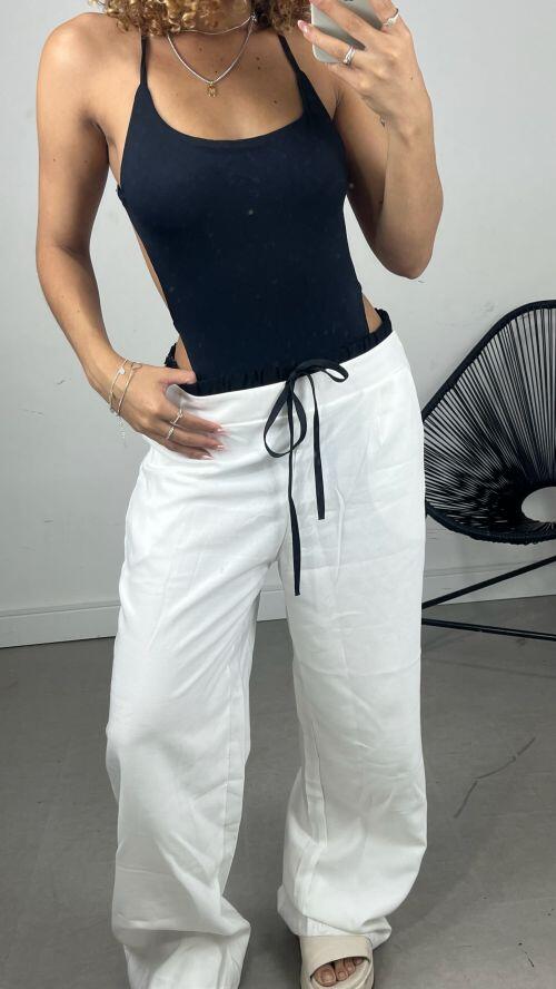 CALÇA VIRGINIA CÓS DUPLO