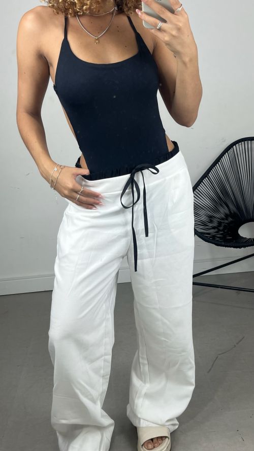 CALÇA VIRGINIA CÓS DUPLO