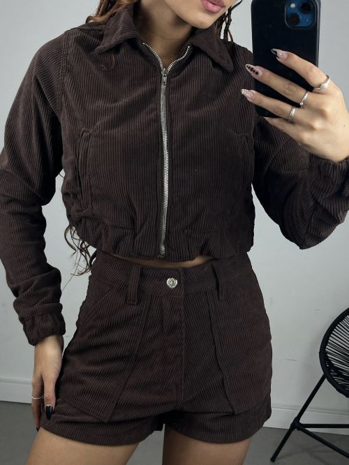 JAQUETA BOMBER COTEL�