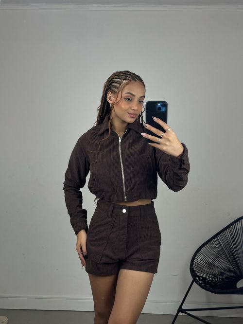JAQUETA BOMBER COTEL�