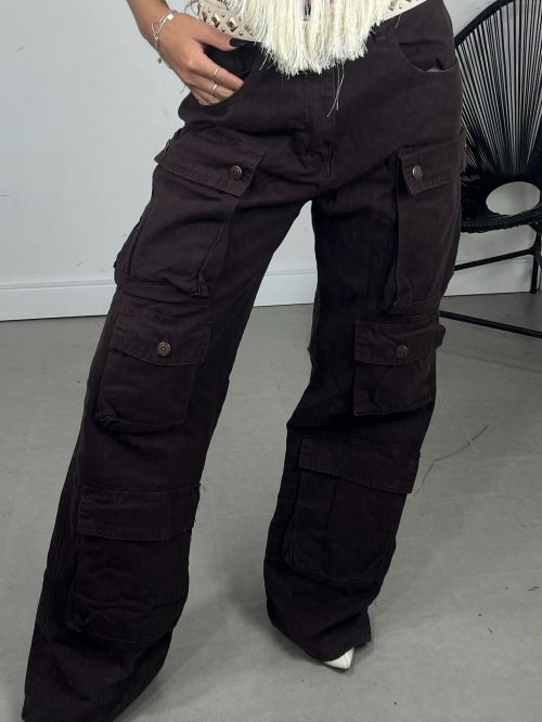CALÇA CARGO 4 BOLSOS