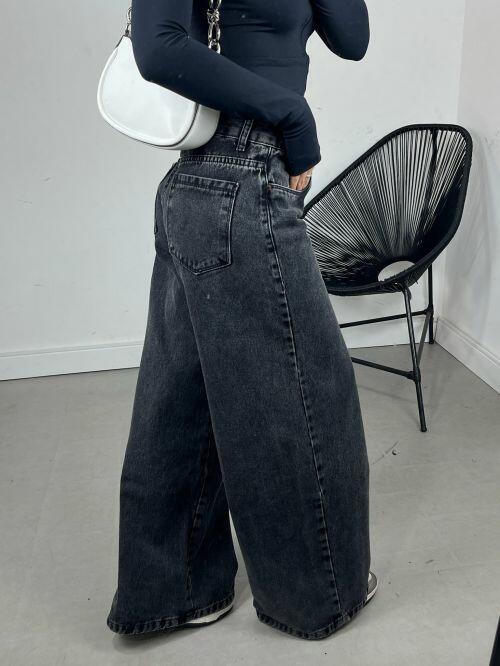 WIDELEG RELAXED PRETA ESTONADA