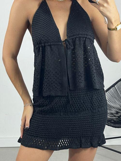 CONJUNTO CURTO TRICOT MODAL