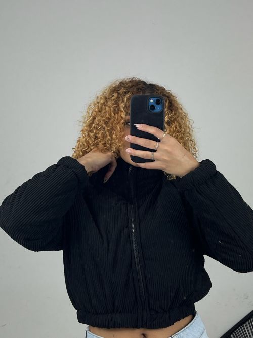 JAQUETA PUFFER COTEL� PELUCIADA