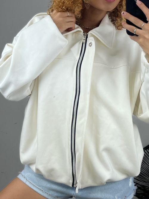 JAQUETA BOMBER SUEDE