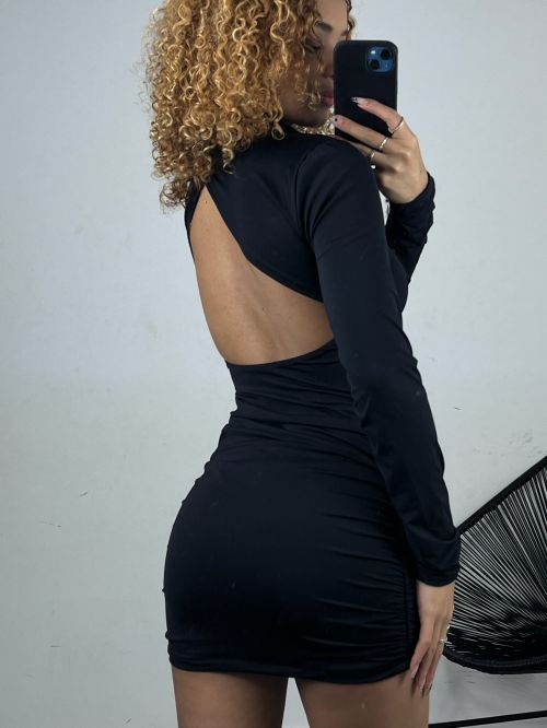 VESTIDO POLIAMIDA COSTAS NUA