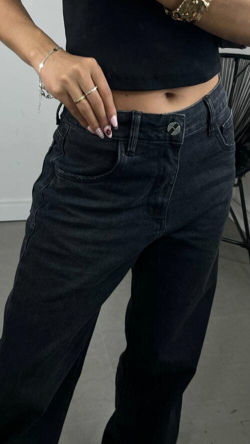 CAL�A WIDELEG JEANS BLACK