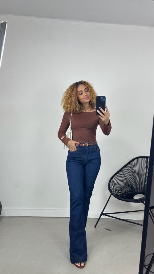 CALÇA BOOTCUT JEANS PREMIUM