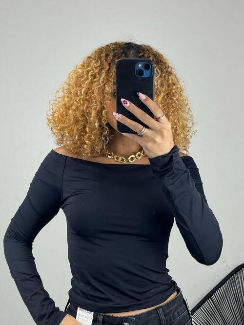BLUSA OMBRO A OMBRO POLIAMIDA