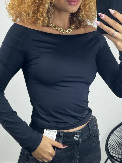 BLUSA OMBRO A OMBRO POLIAMIDA