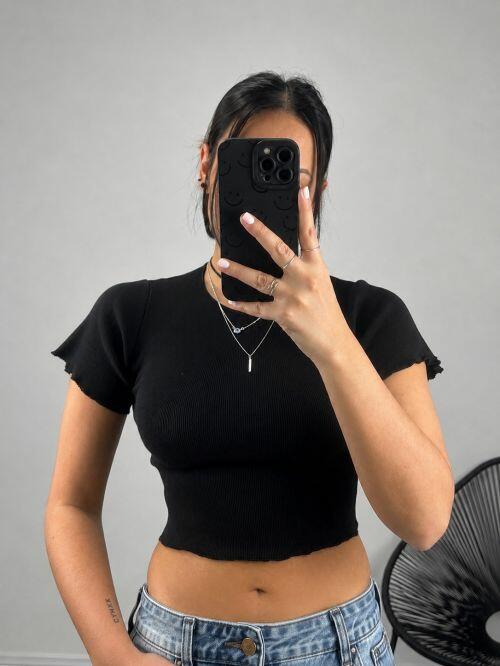 CROPPED RIBANA FLUFLU