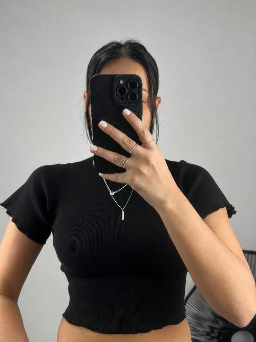 CROPPED RIBANA FLUFLU