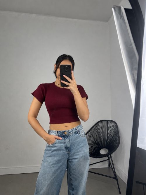 CROPPED RIBANA FLUFLU