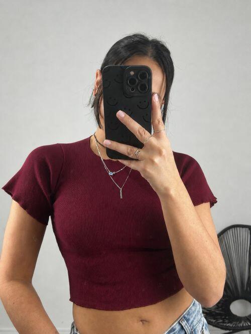 CROPPED RIBANA FLUFLU