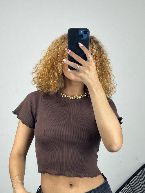 CROPPED RIBANA FLUFLU