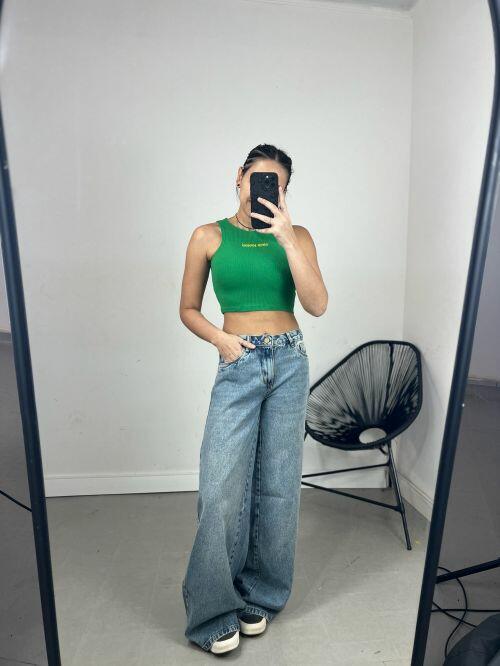 CROPPED CANELADO POWER BOROGODO