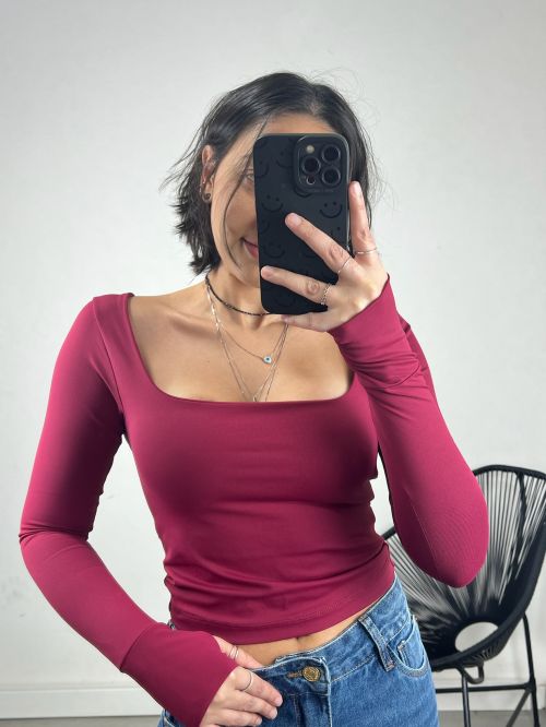 BLUSA MELLY POLIAMIDA MANGA LONGA