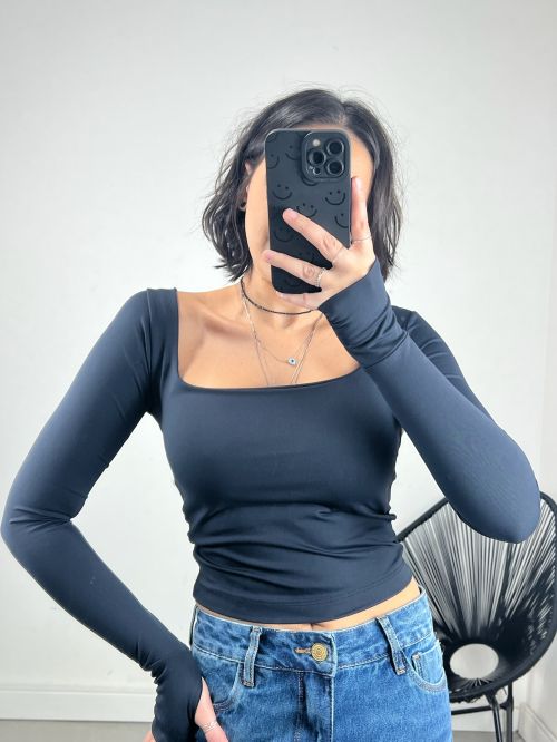 BLUSA MELLY POLIAMIDA MANGA LONGA