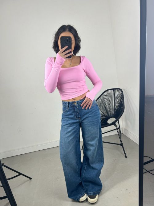BLUSA MELLY POLIAMIDA MANGA LONGA