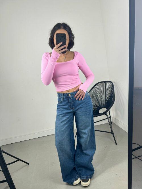 BLUSA MELLY POLIAMIDA MANGA LONGA