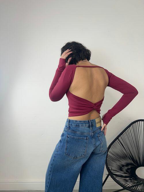 BLUSA MELLY POLIAMIDA MANGA LONGA