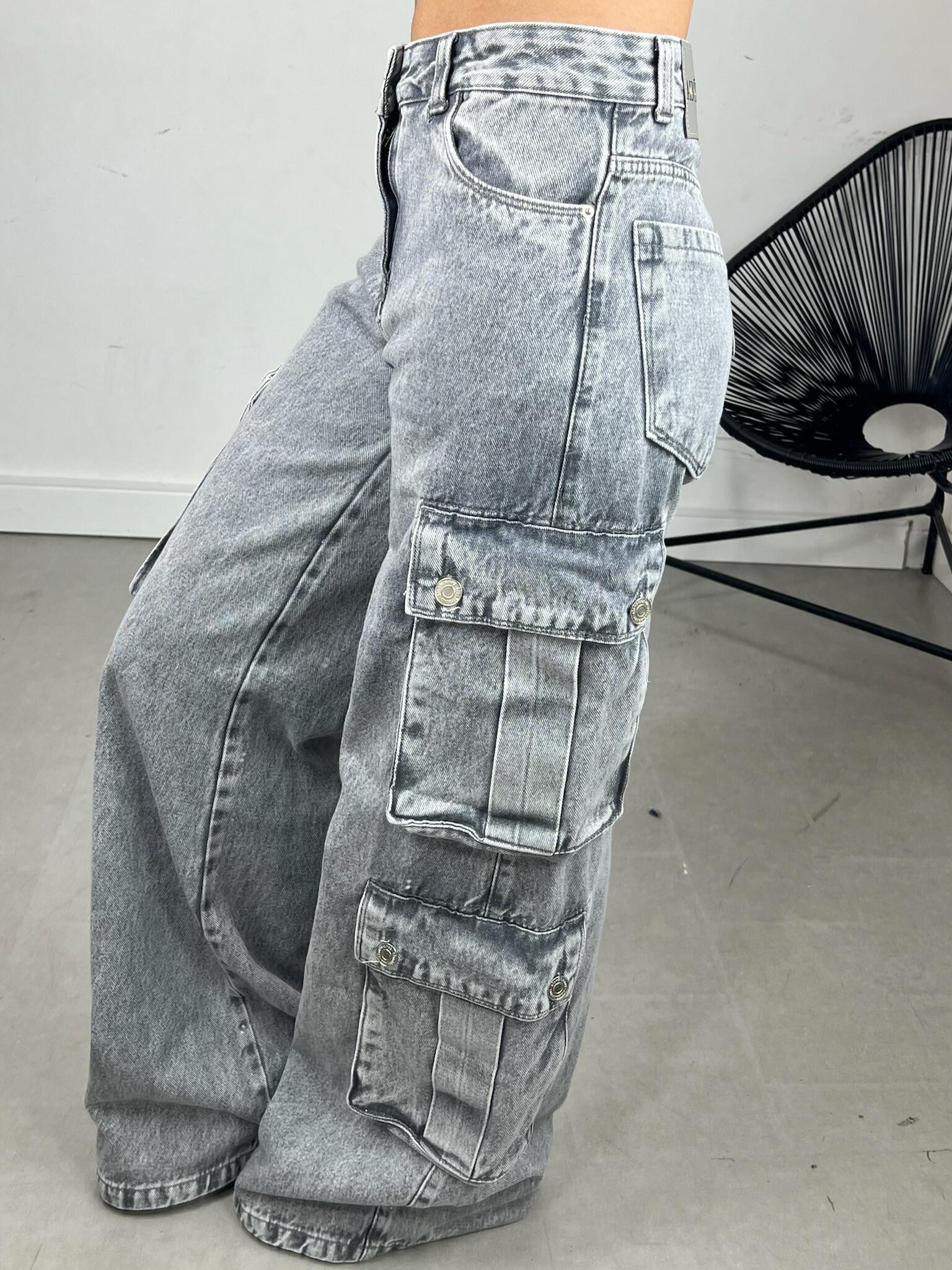 CALÇA WIDELEG RELAXED CARGO