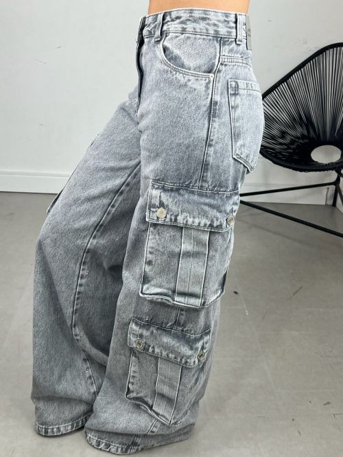 CALÇA WIDELEG RELAXED CARGO