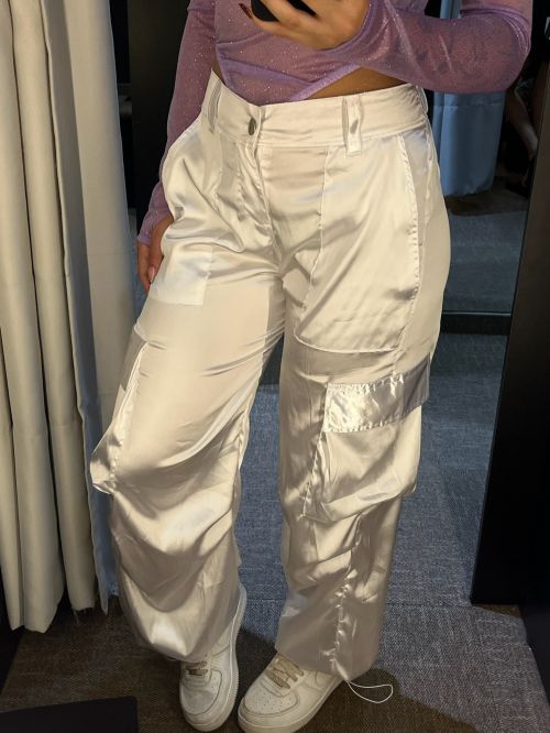 CALÇA PARACHUTE CETIM
