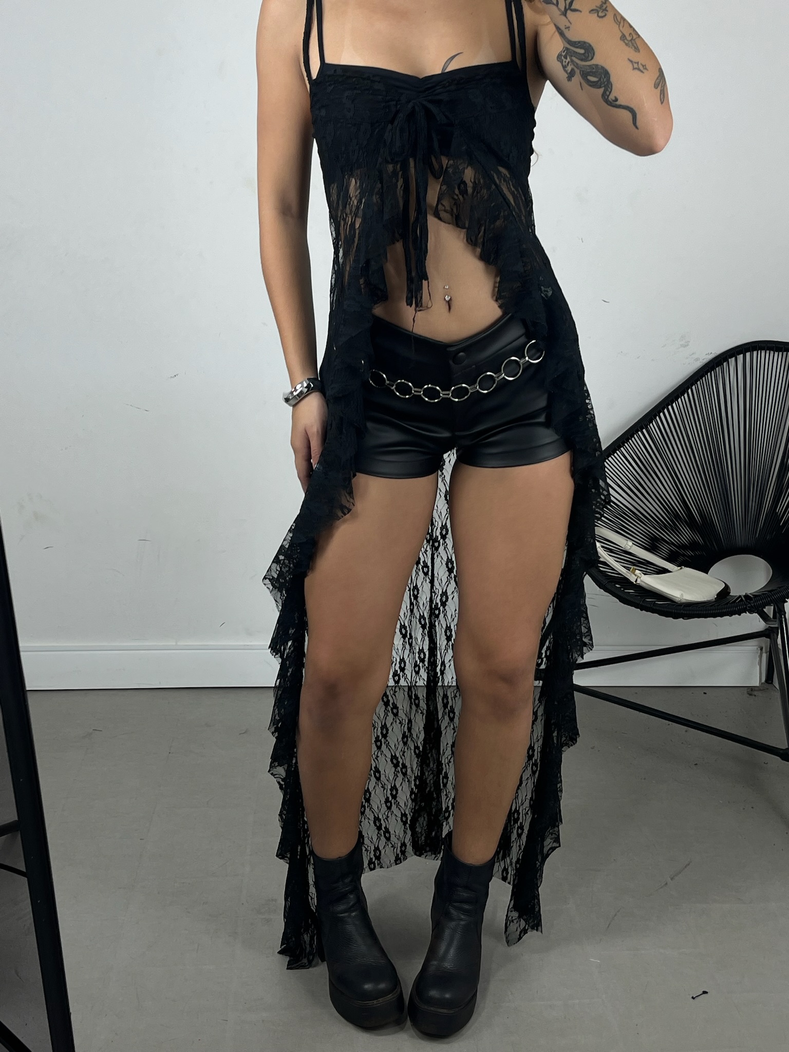 CROPPED TUNICA GIRASSOL RENDA