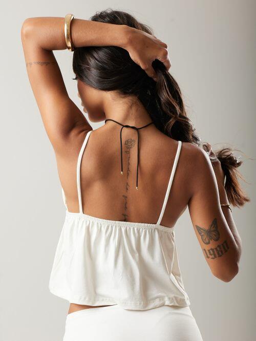 CROPPED LIAH RENDADO