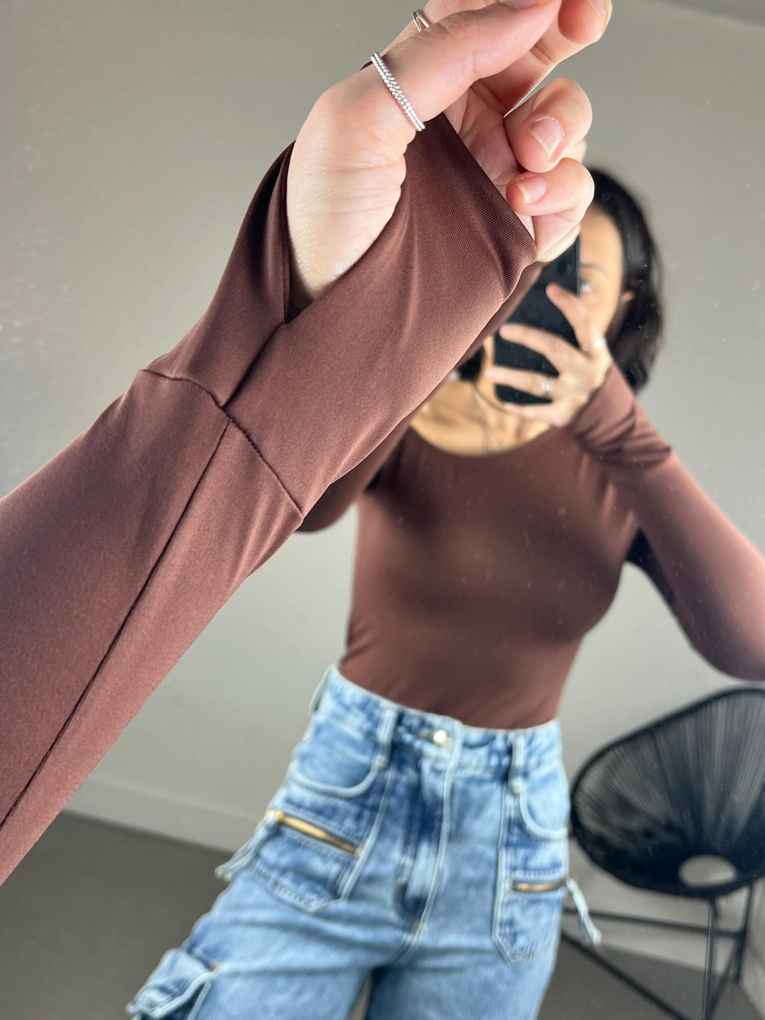 BODY NULA MANGA LILY POLIAMIDA