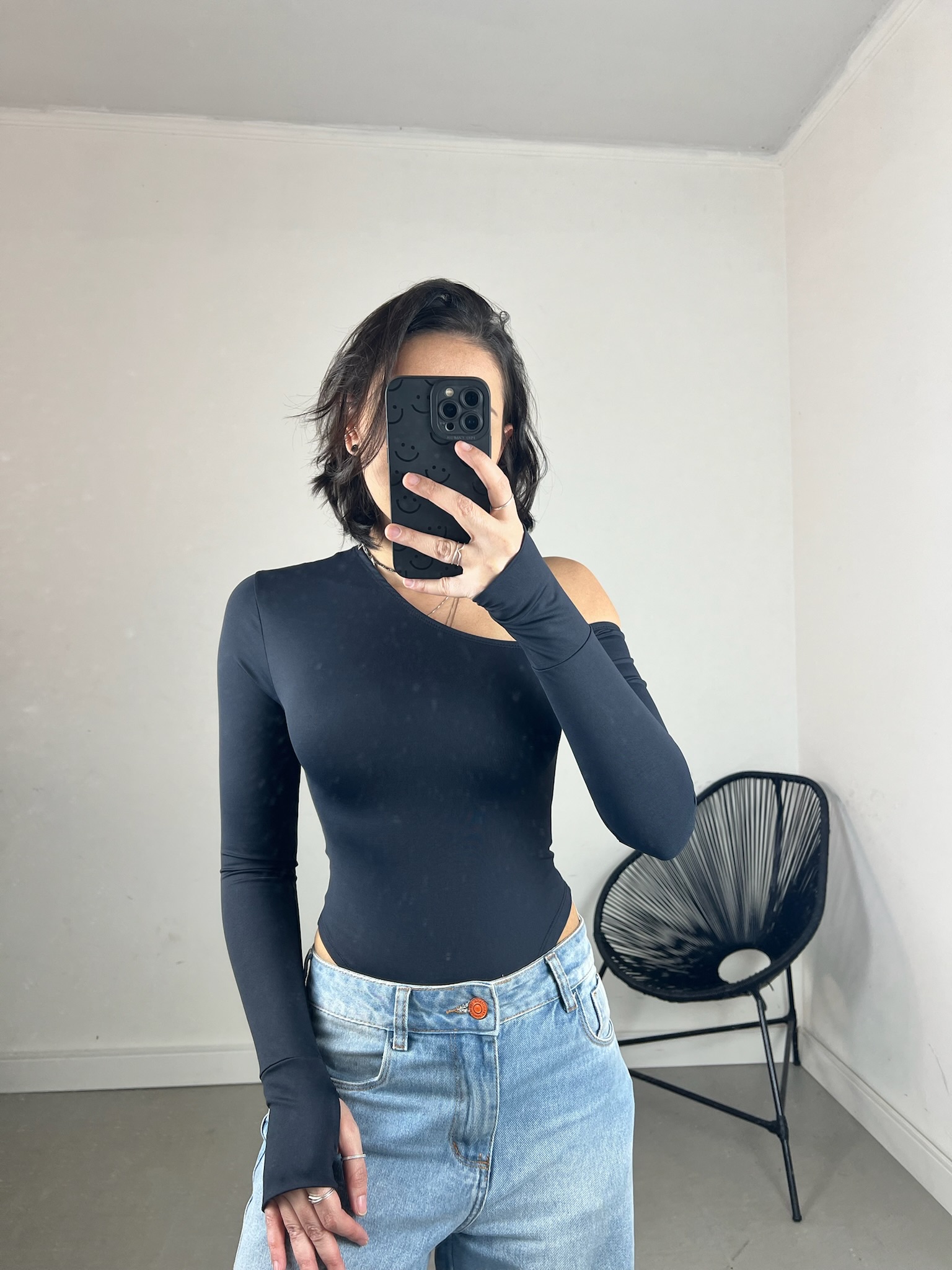 BODY NULA MANGA LILY POLIAMIDA