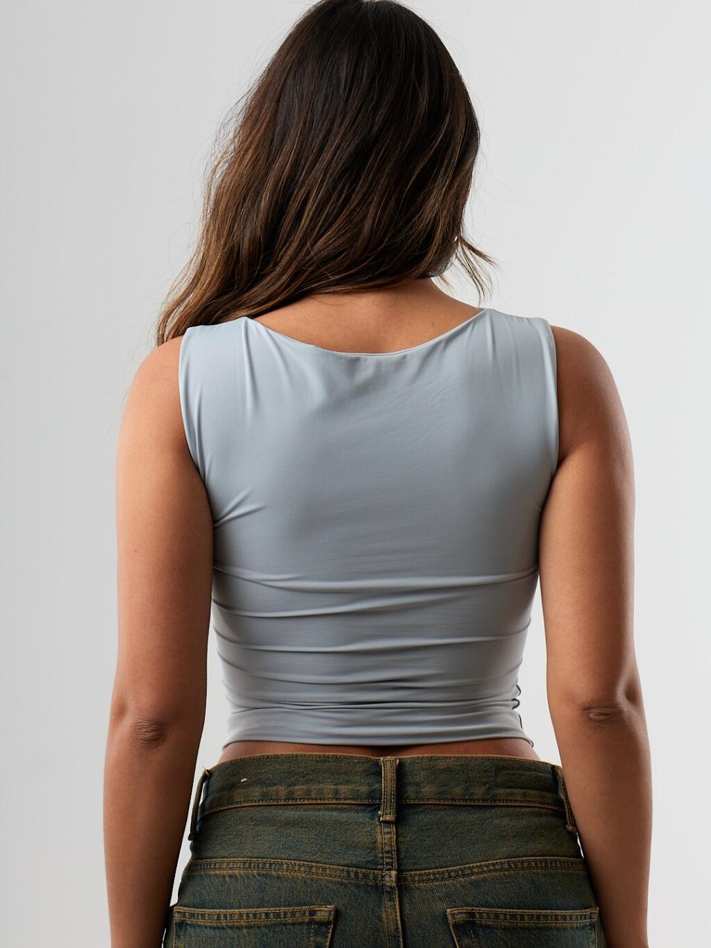 CROPPED RETO POLIAMIDA