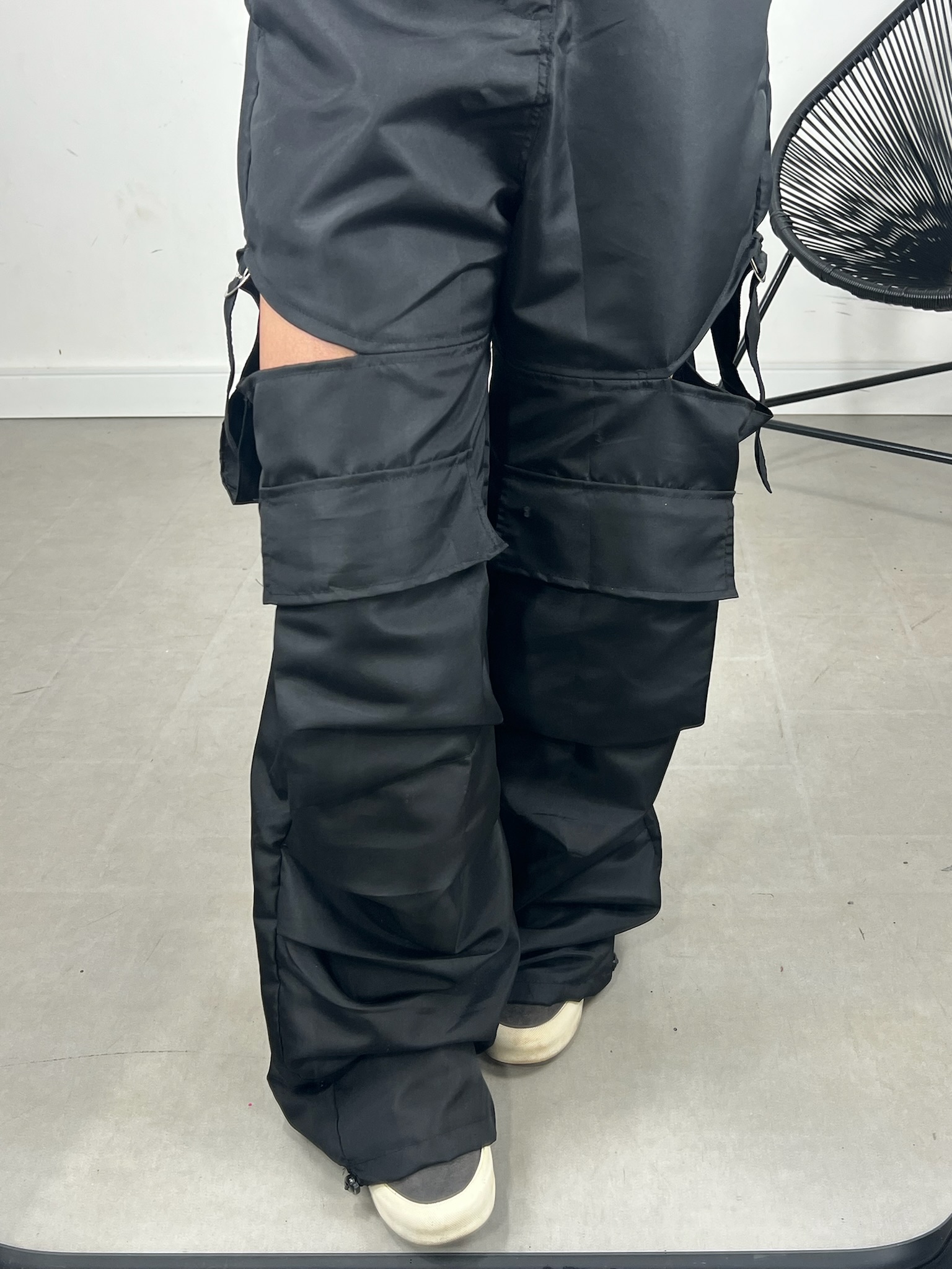 CALÇA CARGO RECORTE TACTEL