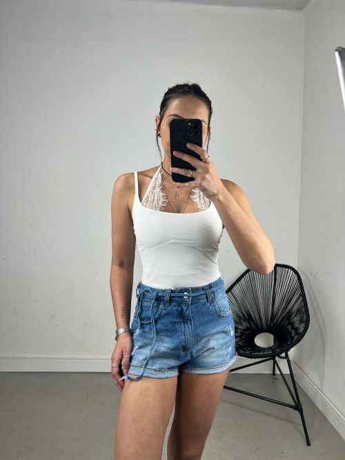 BODY DUAS ALÇAS RENDADO
