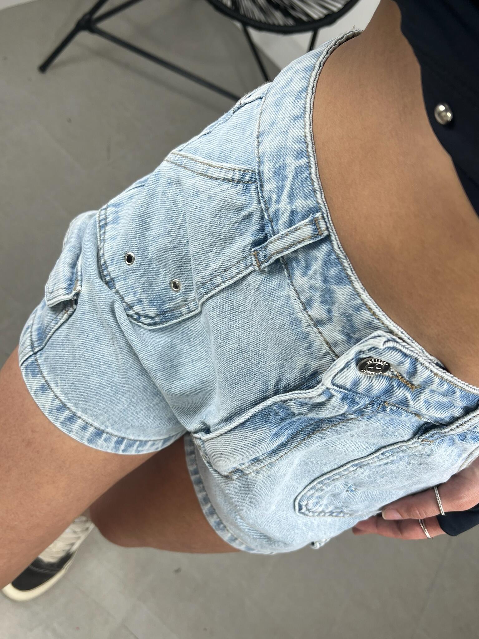 SHORT JEANS CARGO ILHÓS