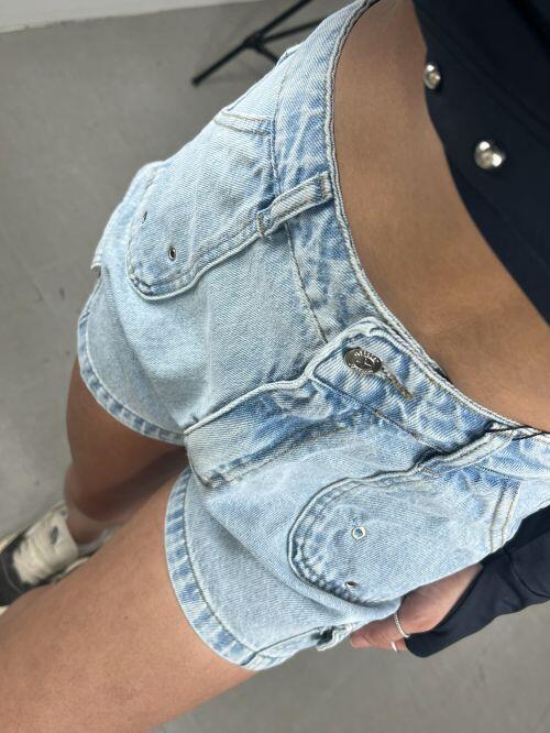 SHORT JEANS CARGO ILHÓS