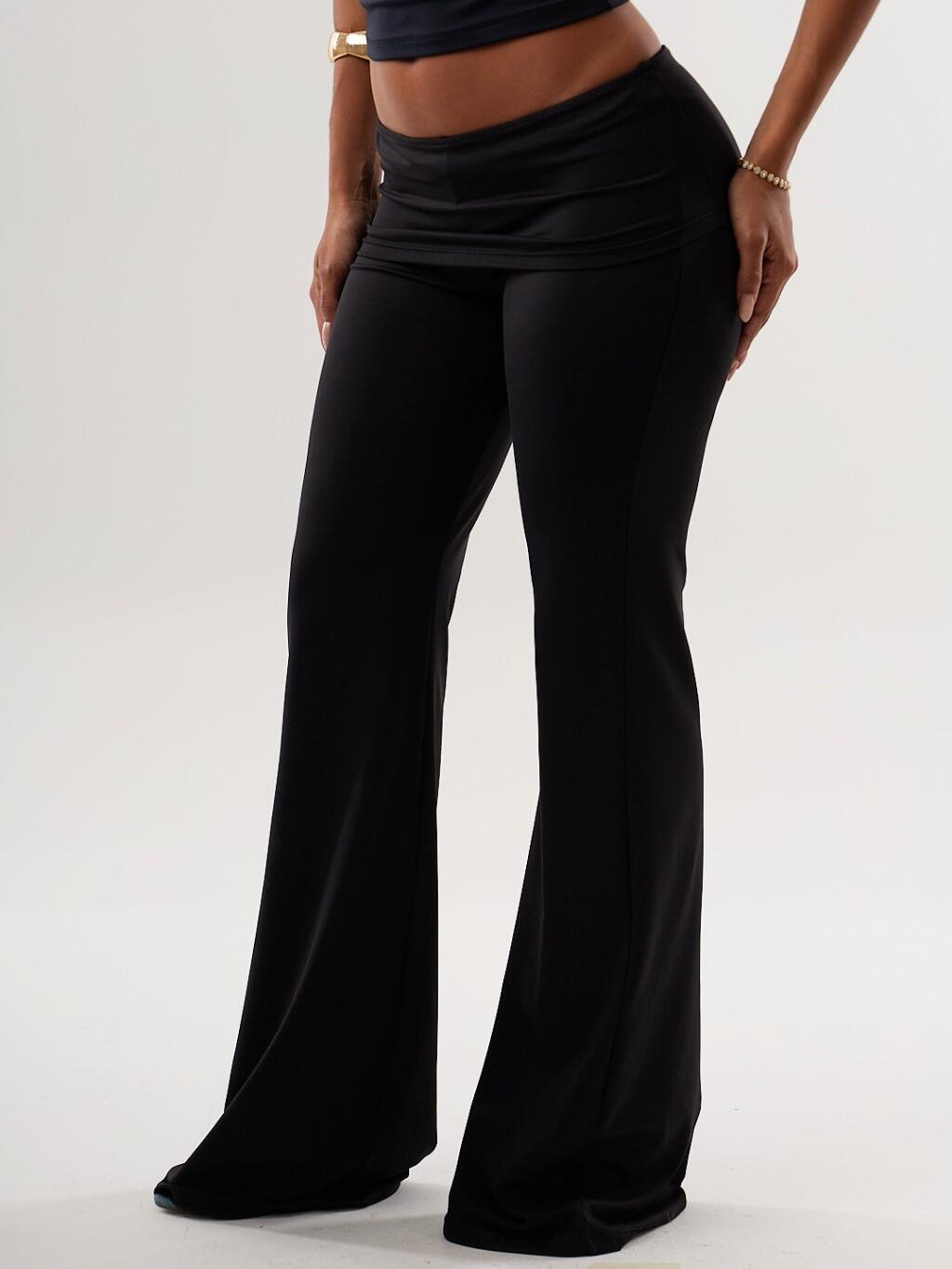 CALÇA FLARE PALA POLIAMIDA