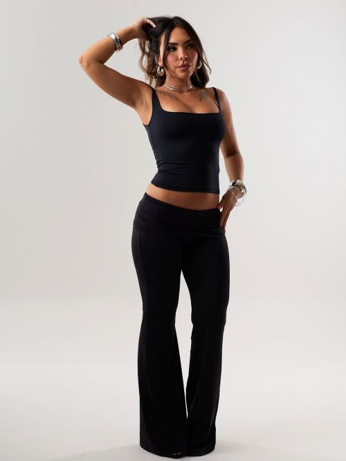 CALÇA FLARE PALA POLIAMIDA