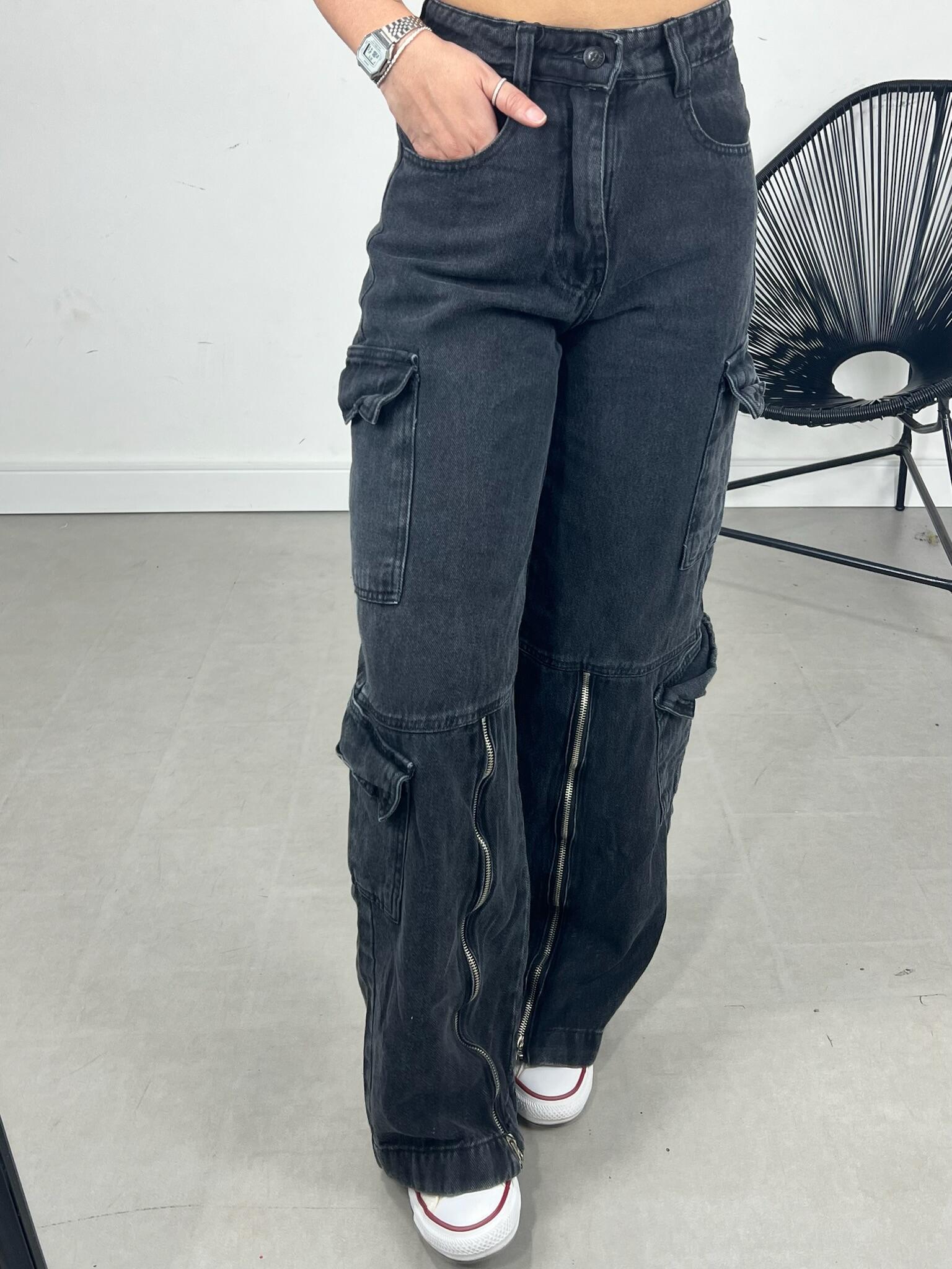 WIDELEG JEANS ZIPER PREMIUM