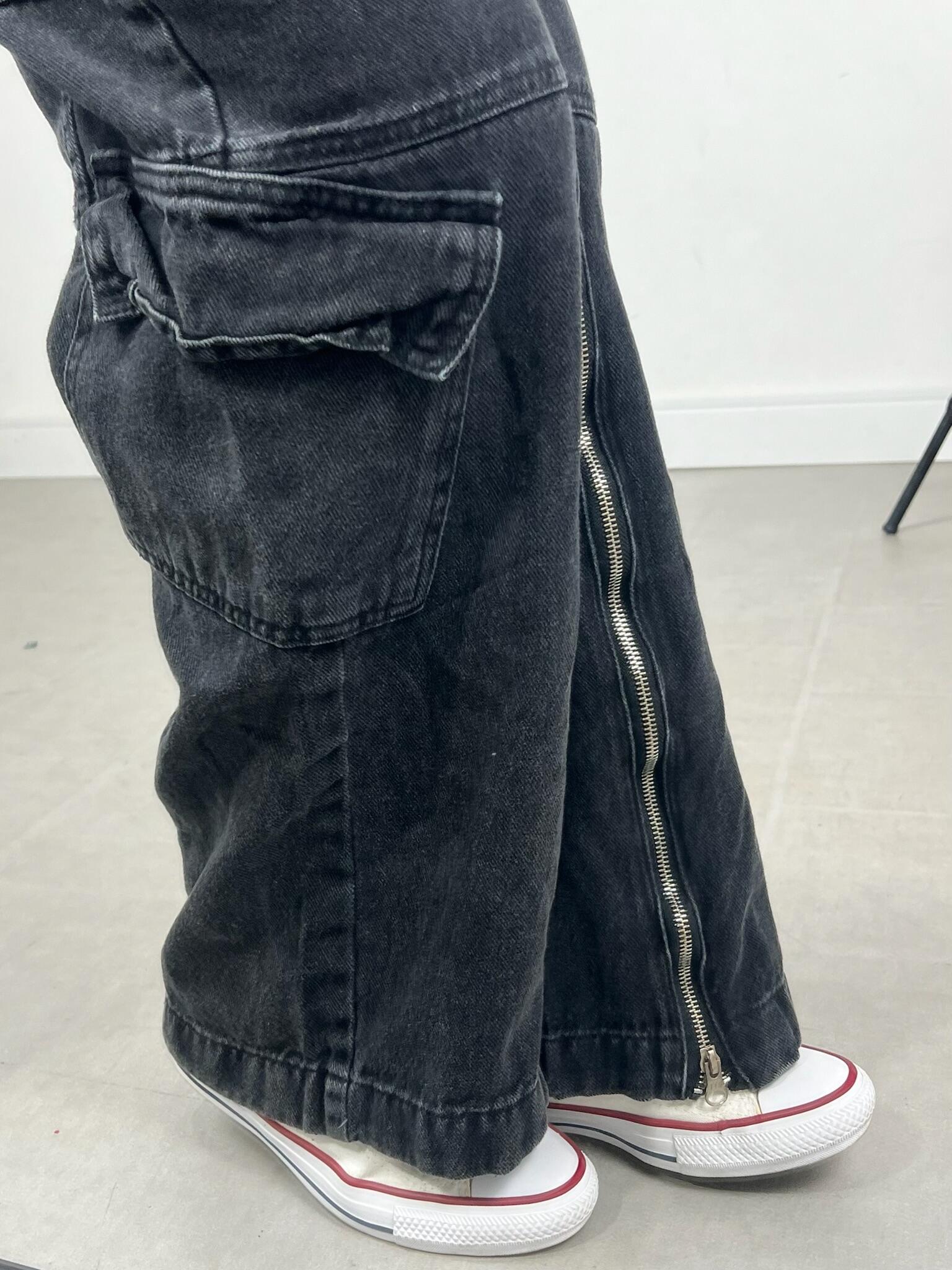 WIDELEG JEANS ZIPER PREMIUM