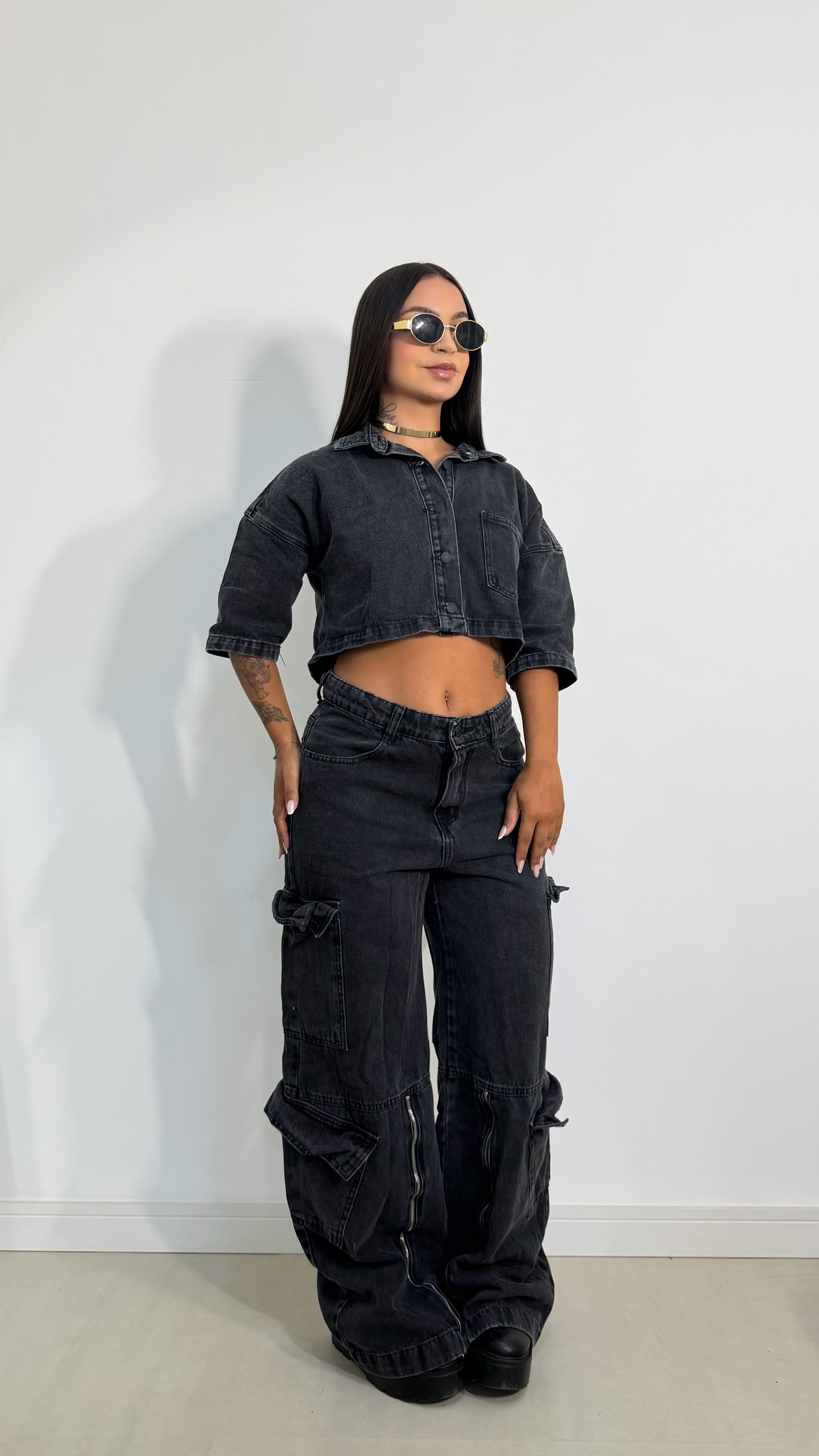WIDELEG JEANS ZIPER PREMIUM