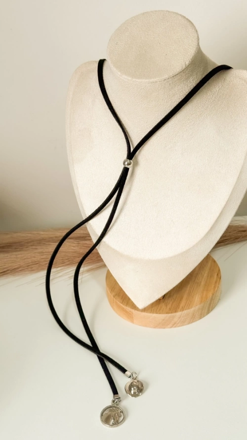 CHOKER PINGENTE DUPLO