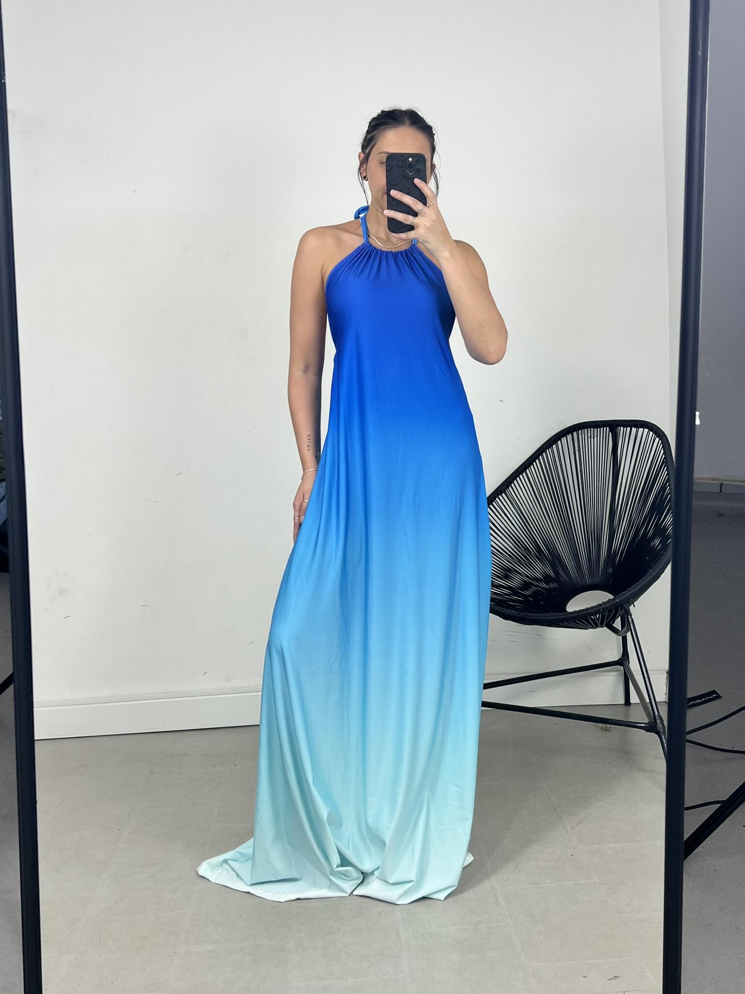 VESTIDO LARISSA FRENTE UNICA DEGRADE