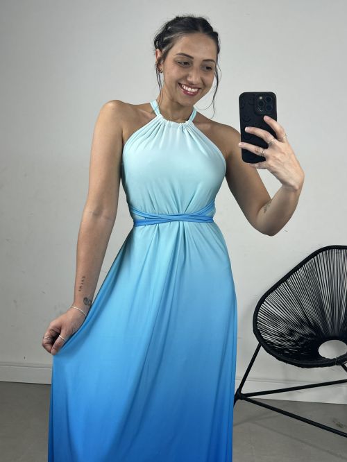 VESTIDO LARISSA FRENTE UNICA DEGRADE