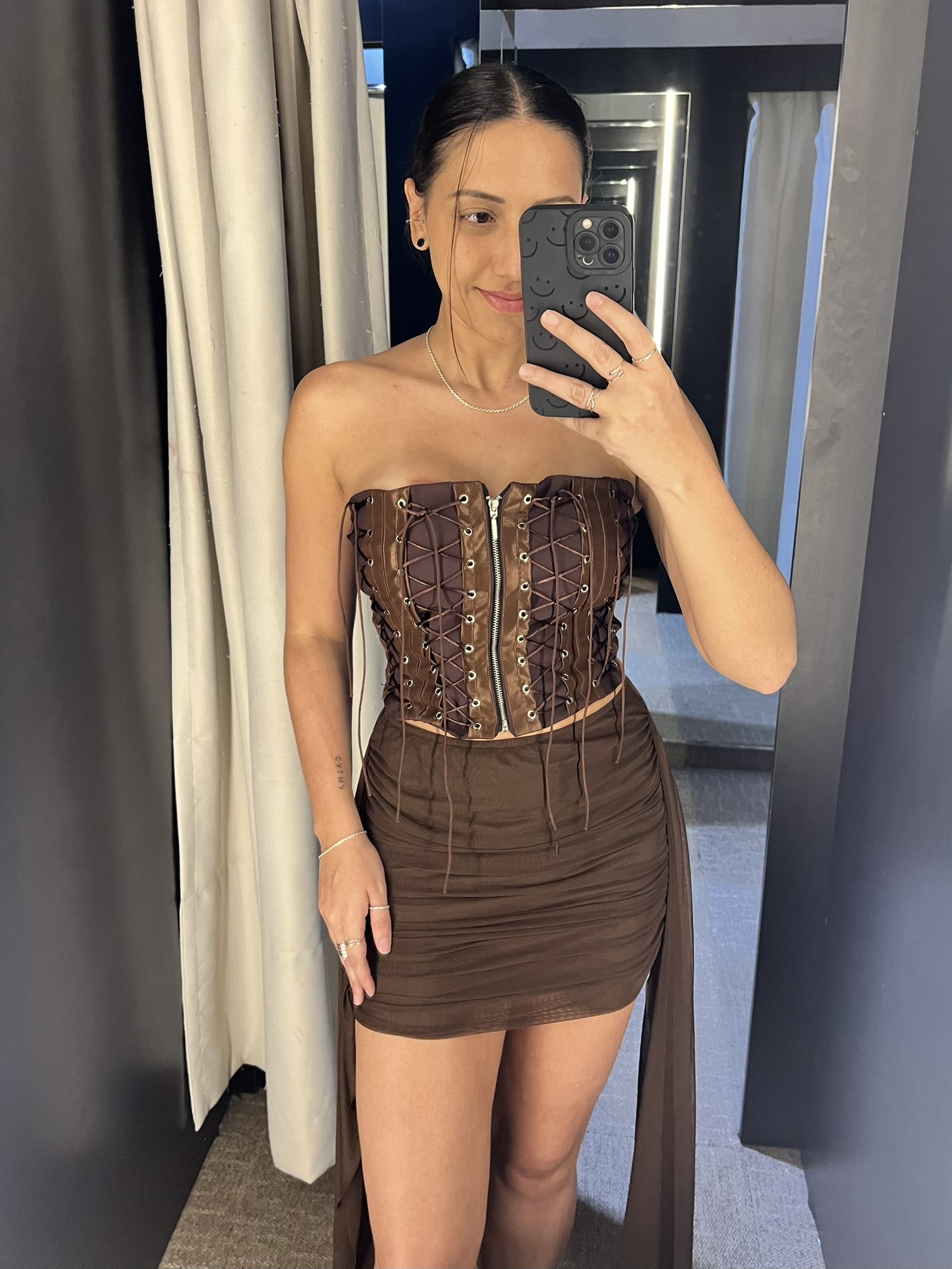 CORSET AMARRAÇÃO ILHÓS
