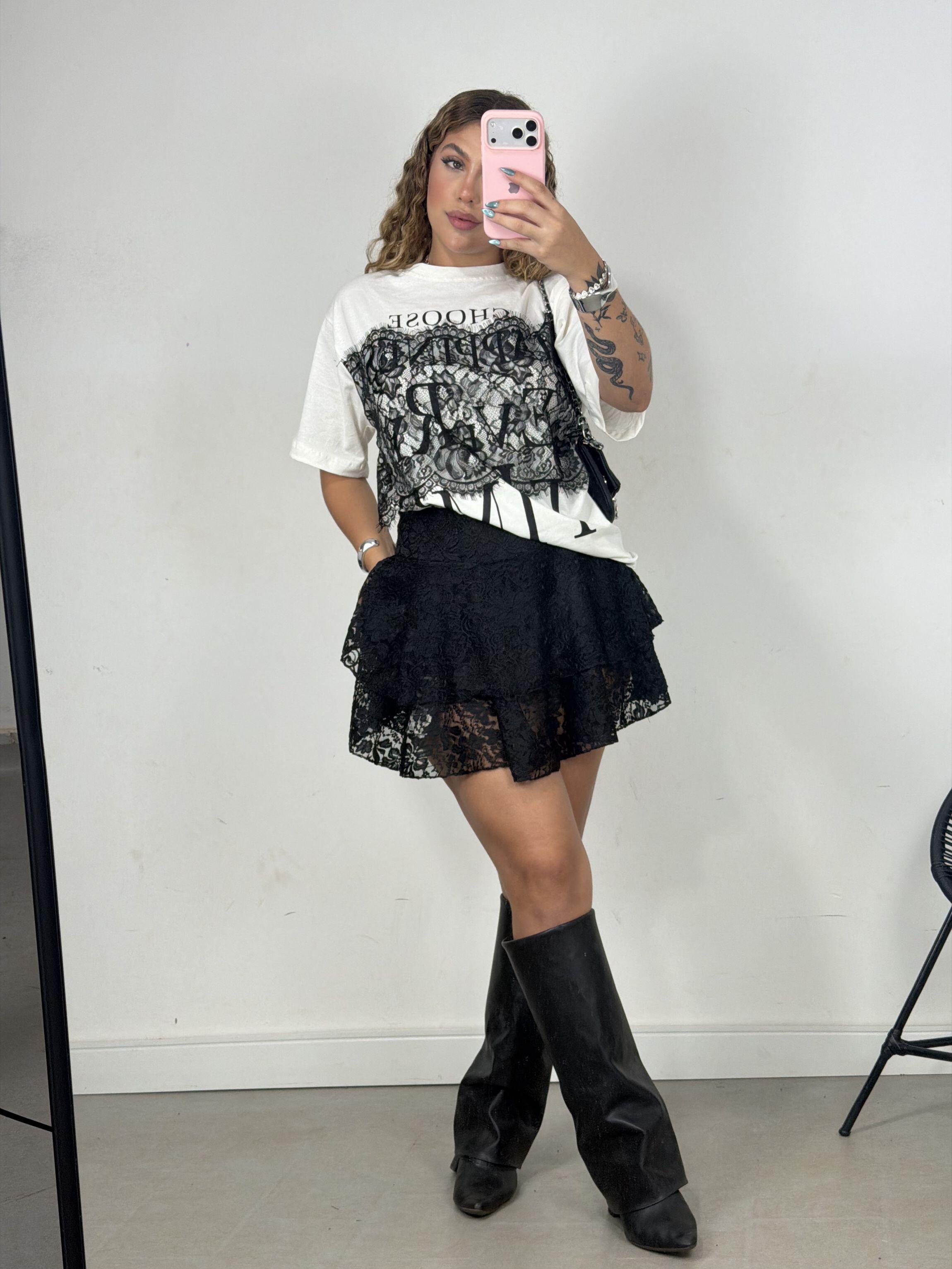 T-SHIRT CHOOSE RENDA