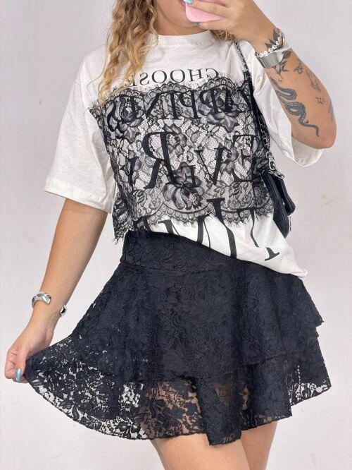 SHORT SAIA RENDA BABADO