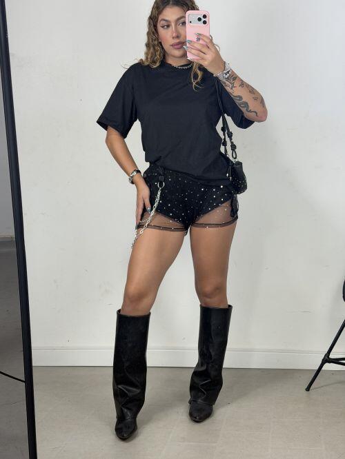 SHORT TULE ESTRELA